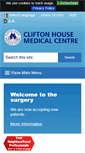 Mobile Screenshot of cliftonhousemedicalcentre.co.uk